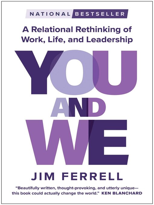 Title details for You and We by Jim Ferrell - Available